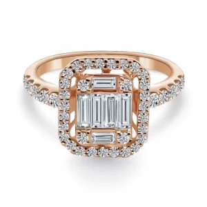 Anillo Diamantes Aniversario Wedding Band