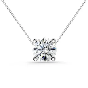 Collar diamante oro blanco Grace 0.10-0.50 Ct
